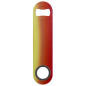 ~ Rood Oranje geel ~ Fractal ~ ~ Speed Flessenopener (Achterkant)