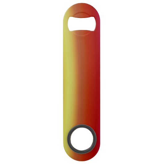 ~ Rood Oranje geel ~ Fractal ~ ~ Speed Flessenopener (Voorkant)