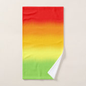 Rood Oranje Geel Groen Bad Handdoek (Handdoek)