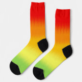 Rood Oranje Geel Groen Sokken (Links)