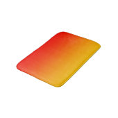 Rood Oranje Geel Mengeling Badmat (Gekanteld)