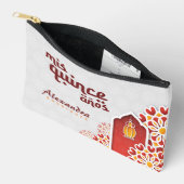 Rood Oranje gele bloem Arabisch Night Quinceañera Etui (Open)