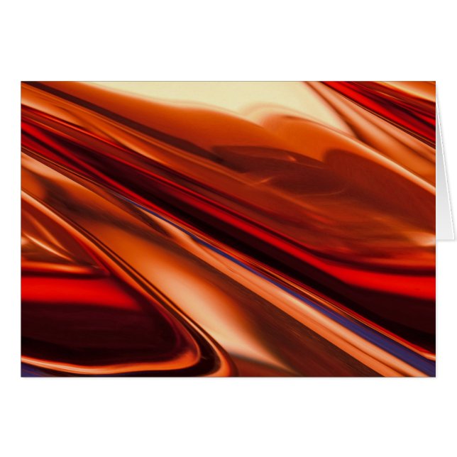 Rood Oranje glanzend oppervlak (Voorkant Horizontaal)