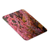 Rood Oranje Herfst najaar Natuur foto Magneet (Rechterzijde)