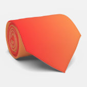 Rood Oranje Schaduw Stropdas (Opgerold)