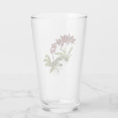rood orchideeglas glas (Achterkant)