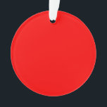 Rood Ornament<br><div class="desc">WARM EN VIBRANT RODE KLEUR Een diepe kleur die macht en intimiteit overbrengt.</div>