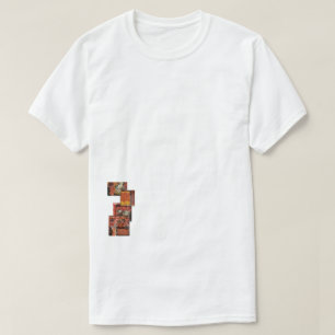 Rood overal hem 1 t-shirt