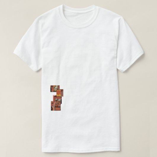 Rood overal hem 1 t-shirt (Design voorkant)