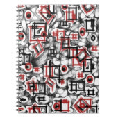 Rood overal notitieboek (Voorkant)