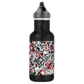 Rood overal waterfles  (Rechts)