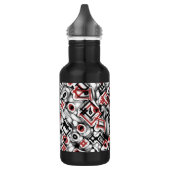 Rood overal waterfles  (Links)