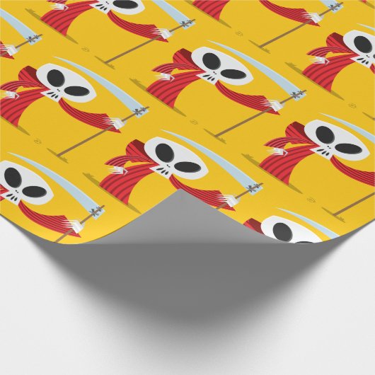 Rood overlijden - Verpakkingspapier Cadeaupapier (Hoek)