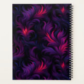 Rood, Paarse en zwart etherisch gebladerte Planner (Achterkant)