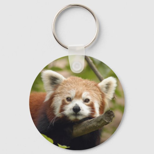 rood-panda-004 sleutelhanger (Voorkant)