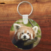 rood-panda-005 sleutelhanger (Voorkant)