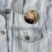 rood-panda-007 ronde button 5,7 cm (In situ)
