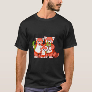 Rood Panda Beer Zookeeper Zoogoer Wildlife Animal T-shirt