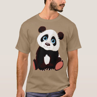 Rood Panda Tshirt klassiek (13)