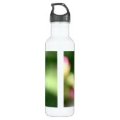 Rood papaver Aluminium 24oz Waterfles (Achterkant)
