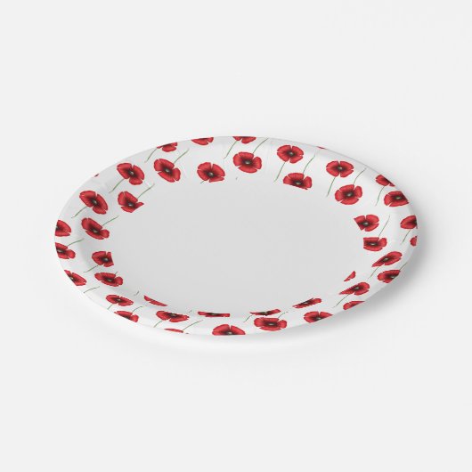 Rood Papier Bord van het Patronenbuffet (Gekanteld)