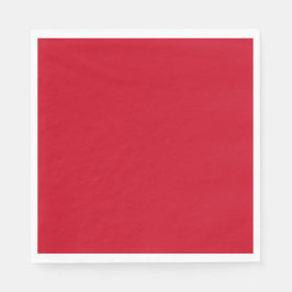 Rood papier servet