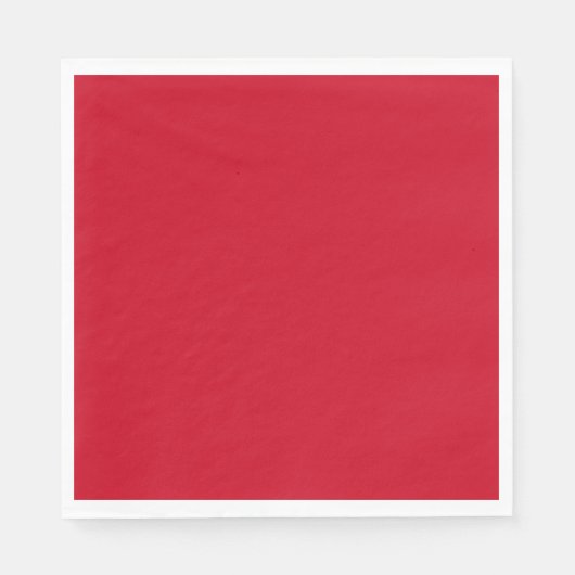 Rood papier servet (Voorkant)