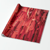 Rood papier strips (Uitgerold)
