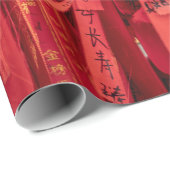 Rood papier strips (Rol Hoek)