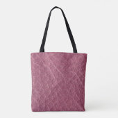 Rood papier textuur, donkere achtergrond abstract, tote bag (Achterkant)