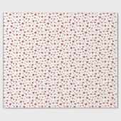 Rood papier voor het oppakken van harten (Vlak)