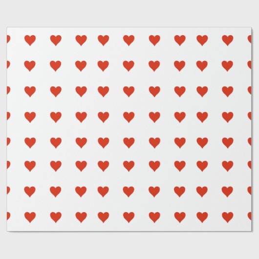 Rood papier voor het oppakken van harten (Vlak)