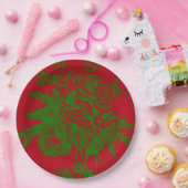 ROOD PAPIEREN BORDJE (Feest)