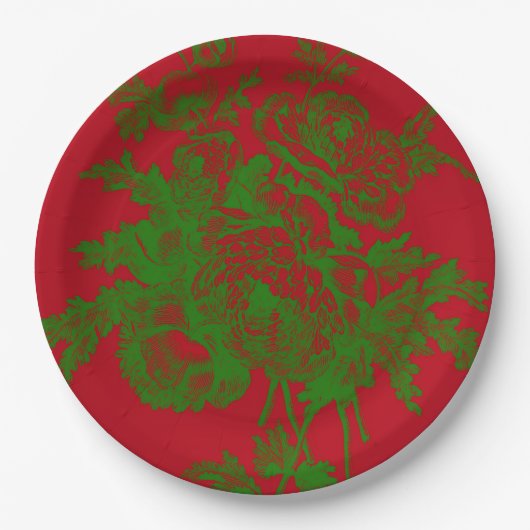 ROOD PAPIEREN BORDJE (Voorkant)