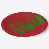 ROod Papieren Bordje (Gekanteld)