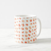 Rood paradijsappelpatroon koffiemok (Voorkant rechts)