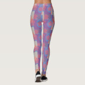 rood patchpatroon leggings (Achterkant)