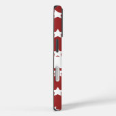 Rood patroon met sterren Case-Mate iPhone case (Achterkant / Rechts)