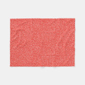 Rood patroon verwijderen fleece deken (Voorkant (Horizontaal))