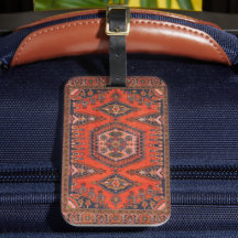 Rood Perzisch Antiek Aziatisch Oosters  Turks