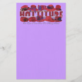 rood pet briefpapier (Voorkant)