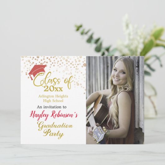 Rood Pet Fotogradatie (Staand voorkant)