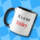 rood Pet kleine muis Mok