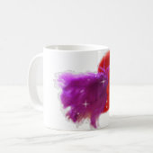rood pet koffiemok (Voorkant links)