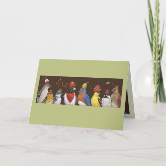 Rood Pet Nachtkaart Kaart (Voorkant)