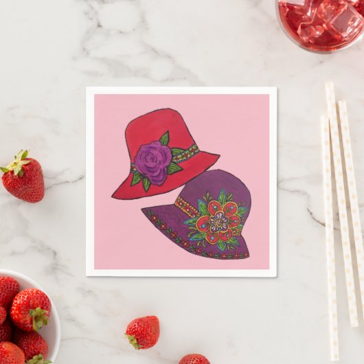 Rood Pet Servetten (Insitu)