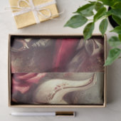  rood Pet Tea Party Tissuepapier (Geschenk)