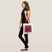 Rood Pet Tote Bag (Voorkant (model))