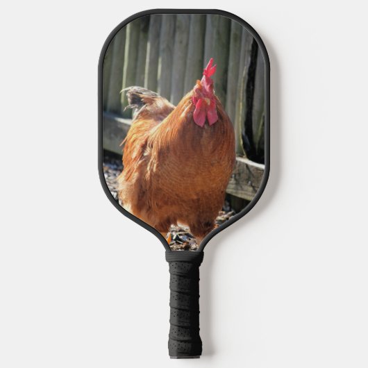 Rood Pickleball Paddle (Voorkant)