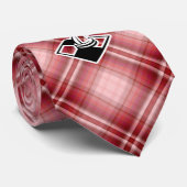 Rood-pissenkaas Stropdas (Opgerold)